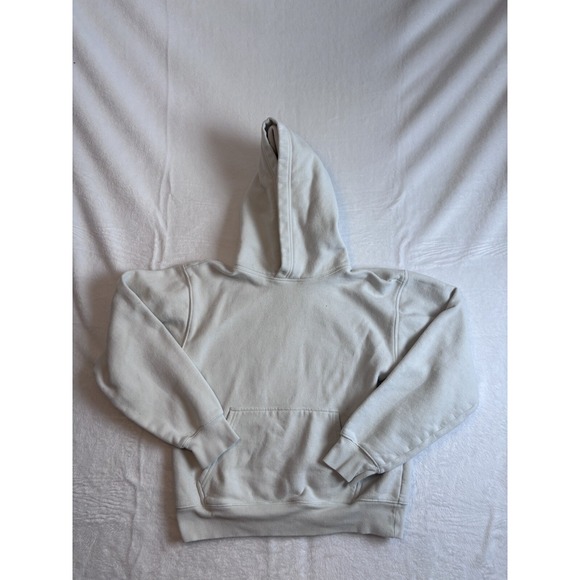 TNA Cozy Fleece Pullover Long Sleeve White Hoodie Men's Small * - Picture 1 of 7